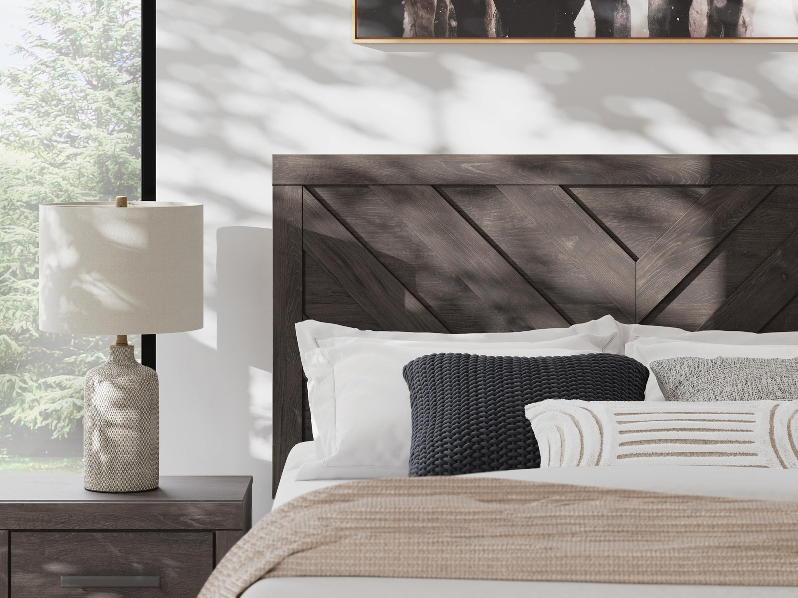 Prendonea Panel Bed, Dresser and Nightstand (B3789-SI) - Image 22