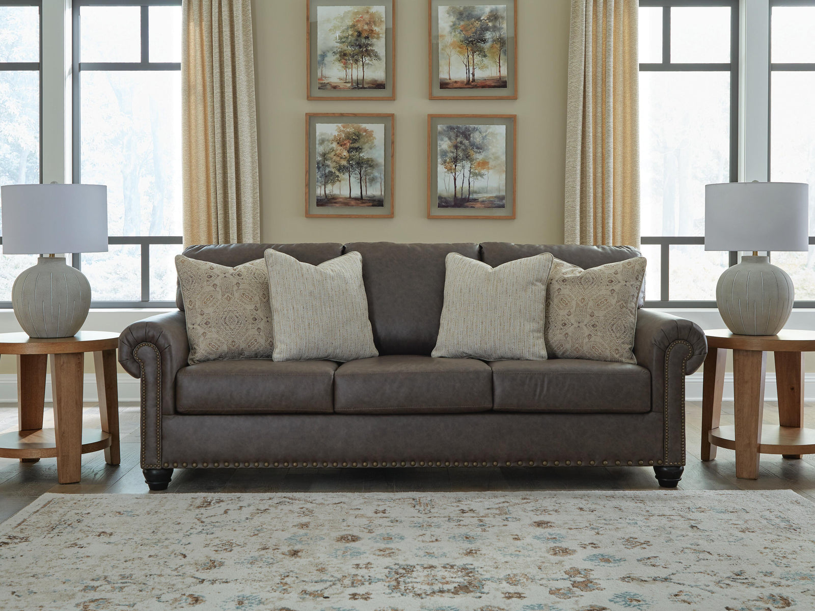 Roxmere Queen Sofa Sleeper (55503-SI) - Image 6