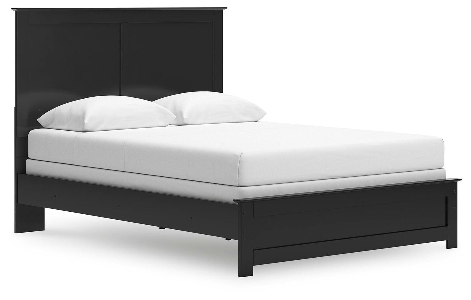 Maribel Panel Bed, Dresser, Mirror, Chest and 2 Nightstands - Black (B138-SI) - Image 14