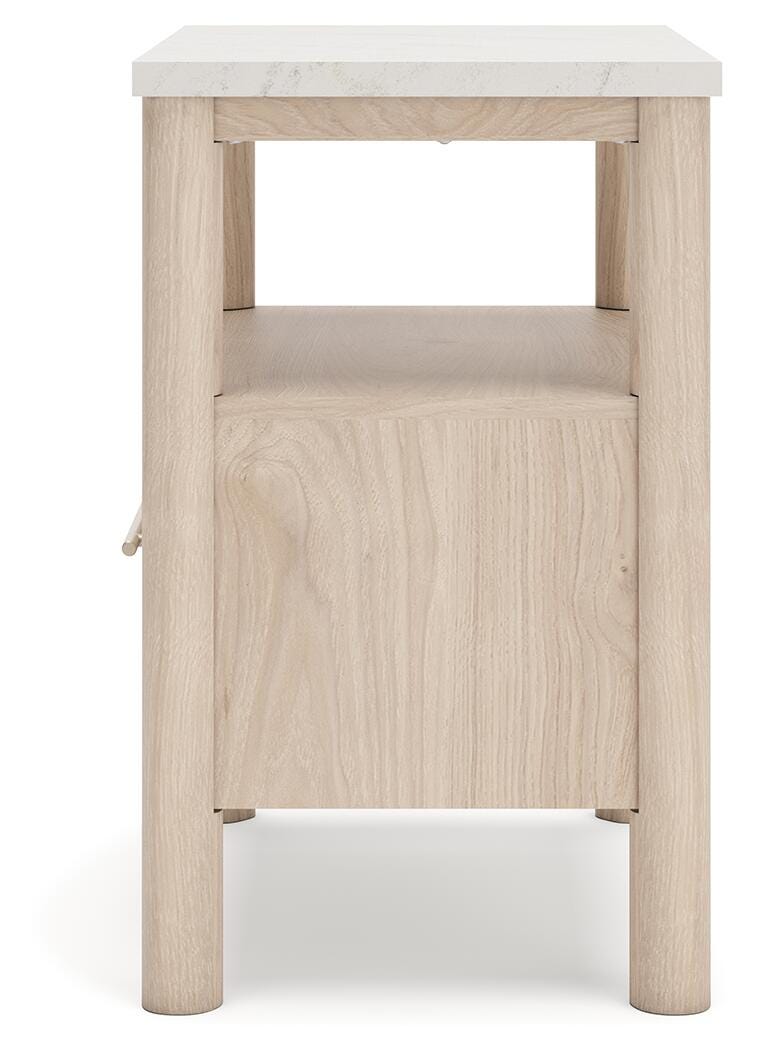 Cadmori Panel Bed, Dresser and 2 Nightstands - Tan (B2615-SI) - Image 13
