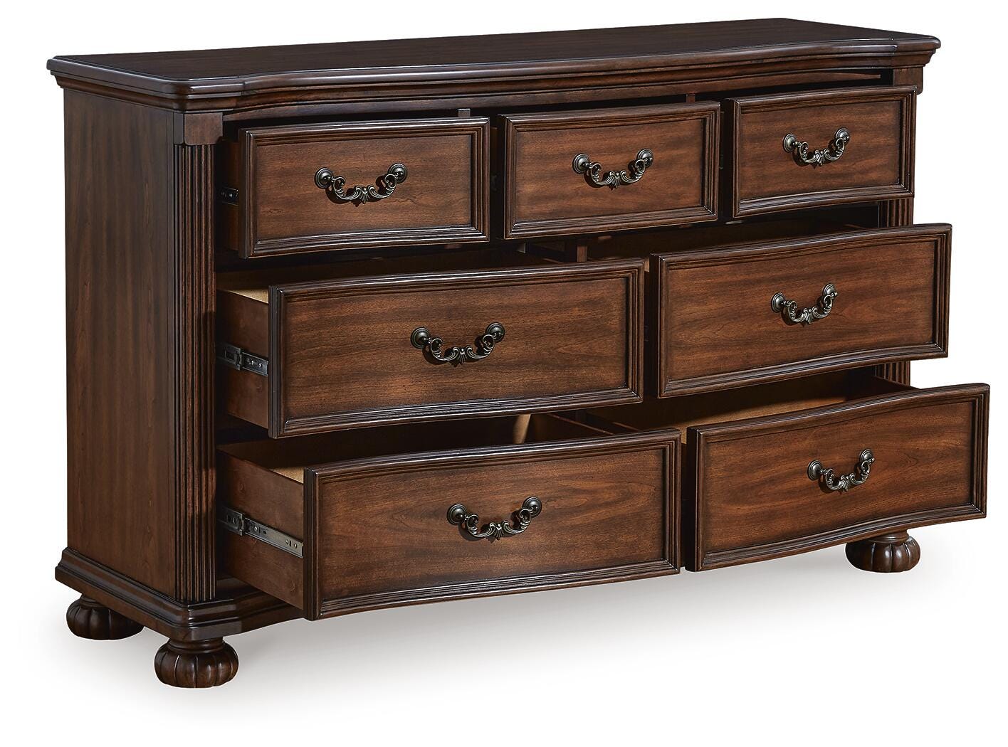 Lavinton Dresser - Brown (B764-SI) - Image 4