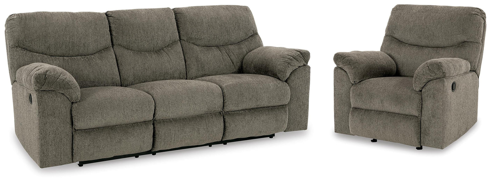 Alphons Reclining Sofa and Recliner (28201-SI)