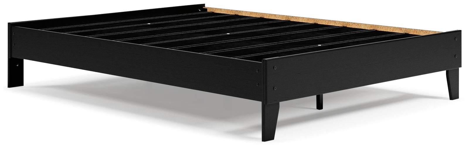 Finch Platform Bed - Black (EB3392-SI) - Image 2