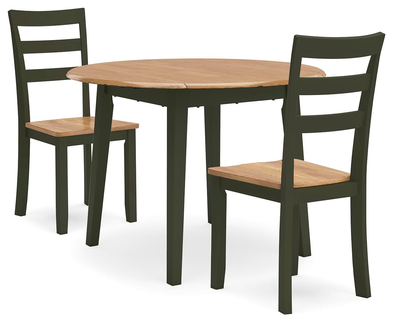 Gesthaven Dining Table and 2 Chairs (D401-SI)