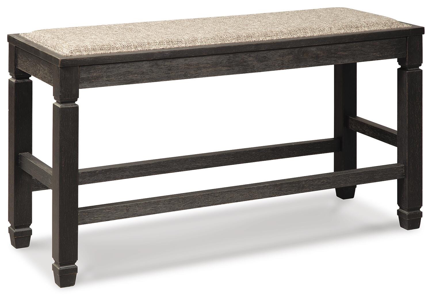 Tyler Creek Counter Height Dining Table and 4 Barstools and Bench (D736-SI) - Image 5