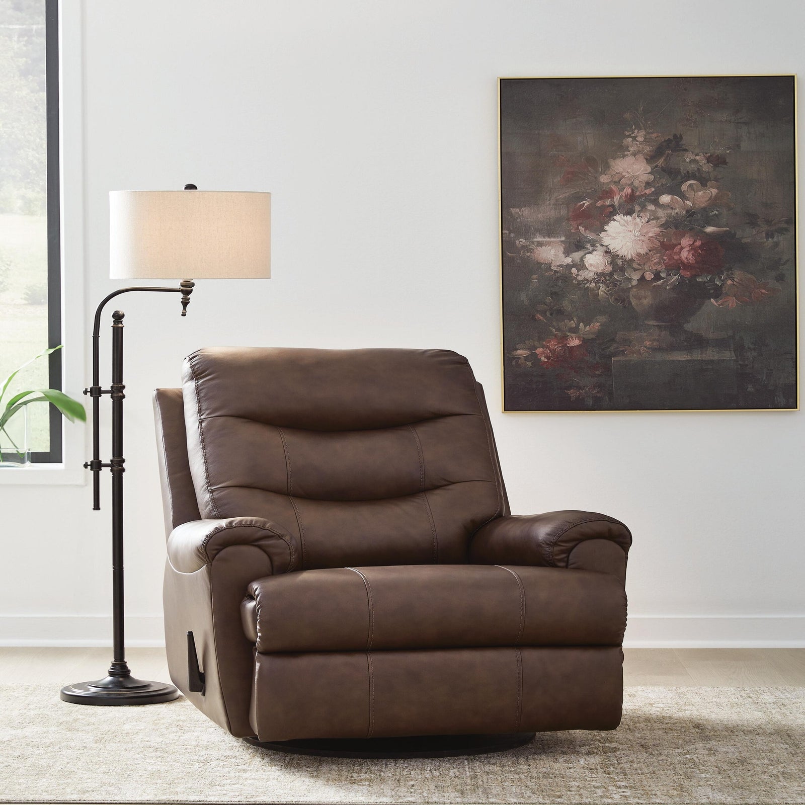 Flynwood Swivel Glider Recliner (PCU13400-SI) - Image 2