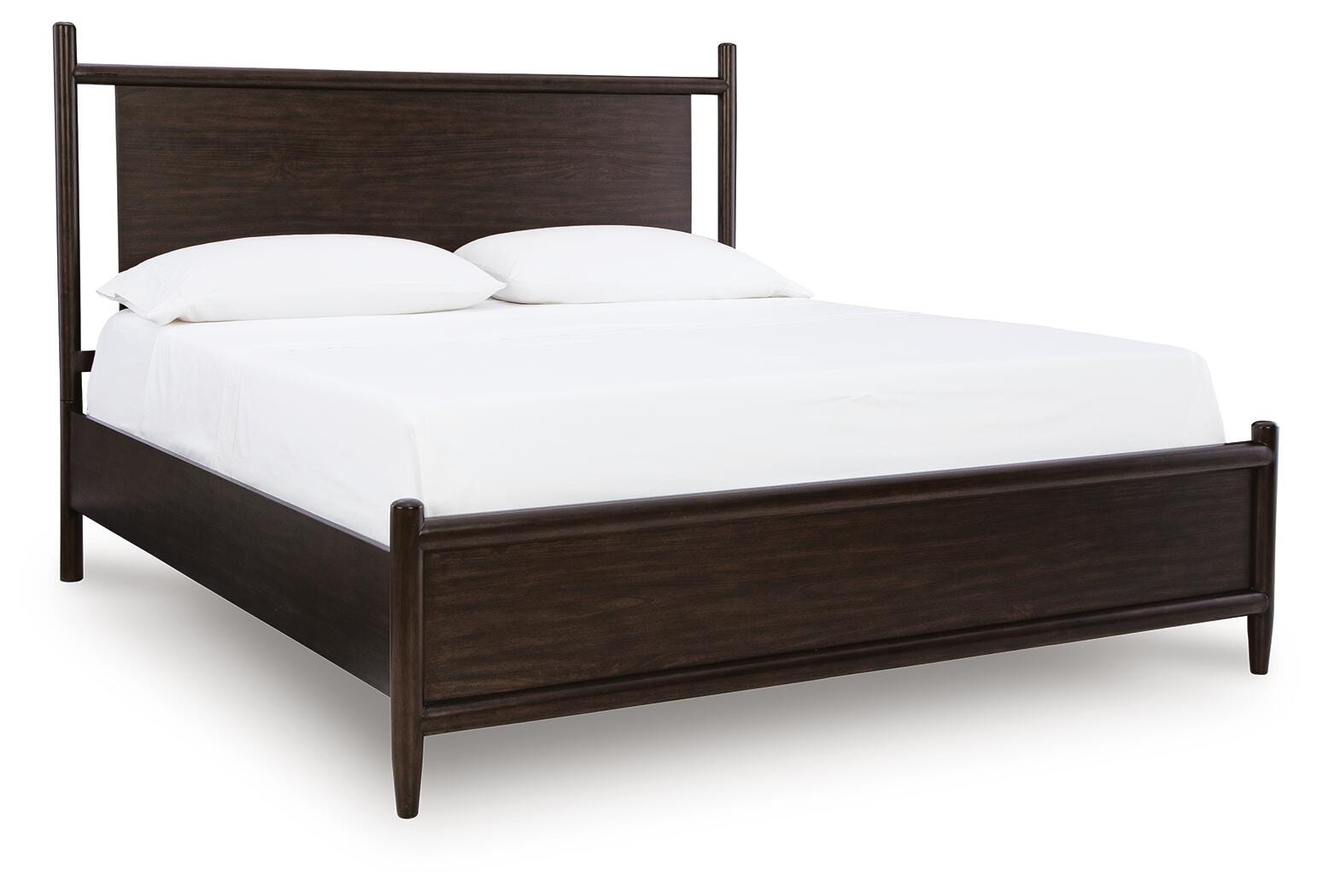 Dantenton Panel Bed, Dresser and Mirror (B611-SI) - Image 3