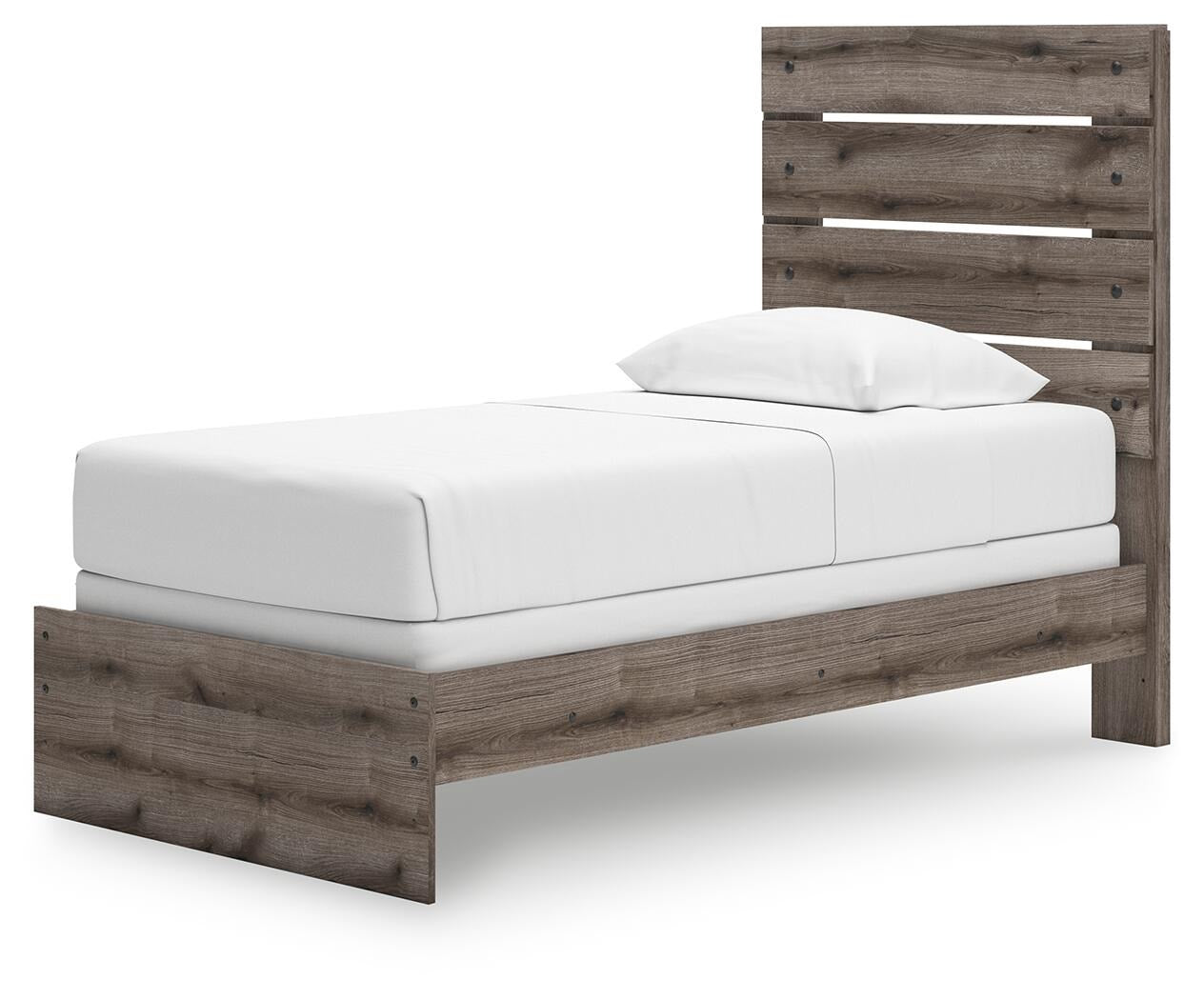 Graystorm Twin Panel Bed (PCB2405-SI) - Image 3