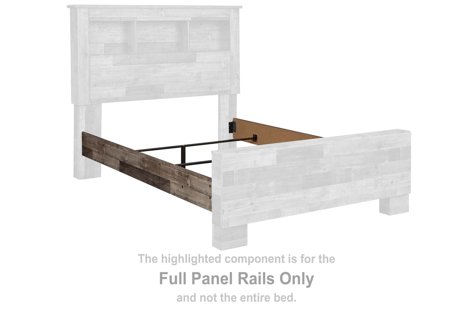 Derekson Panel Rails - Multi Gray (B200-SI) - Image 3