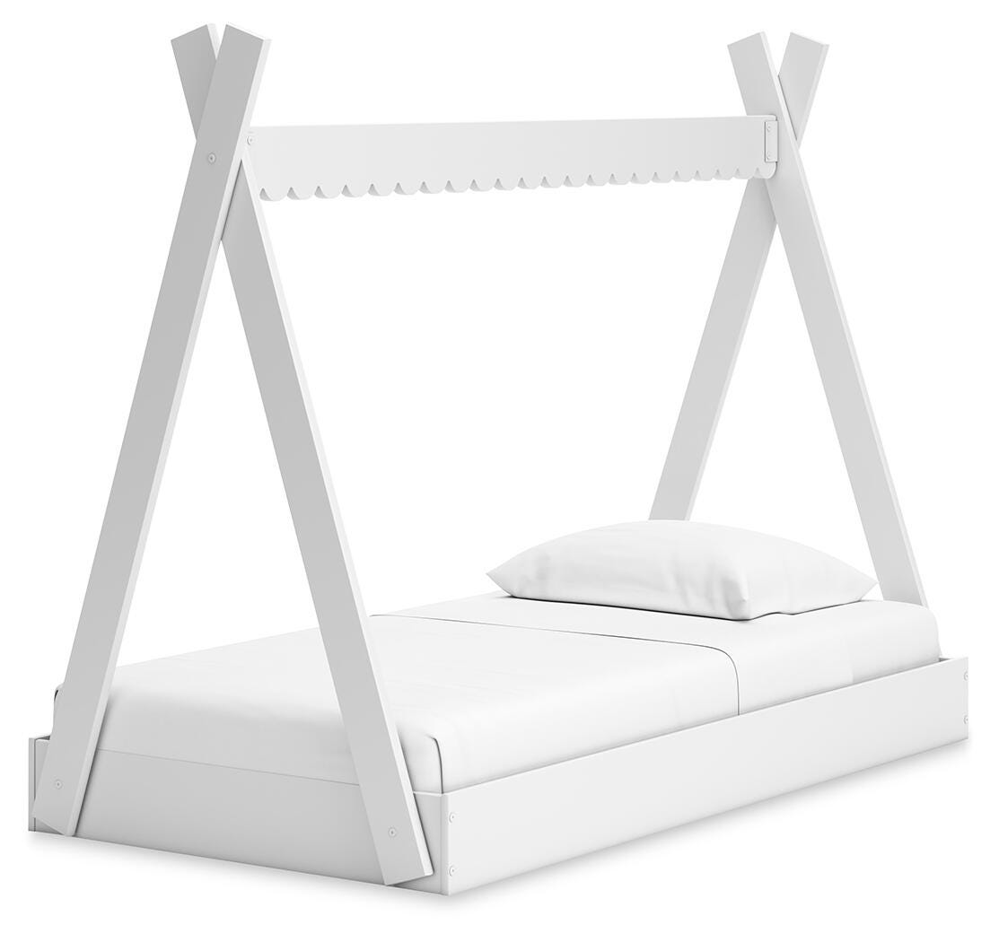 Hallityn Tent Bed (Youth) - White (EB1810-SI) - Image 10