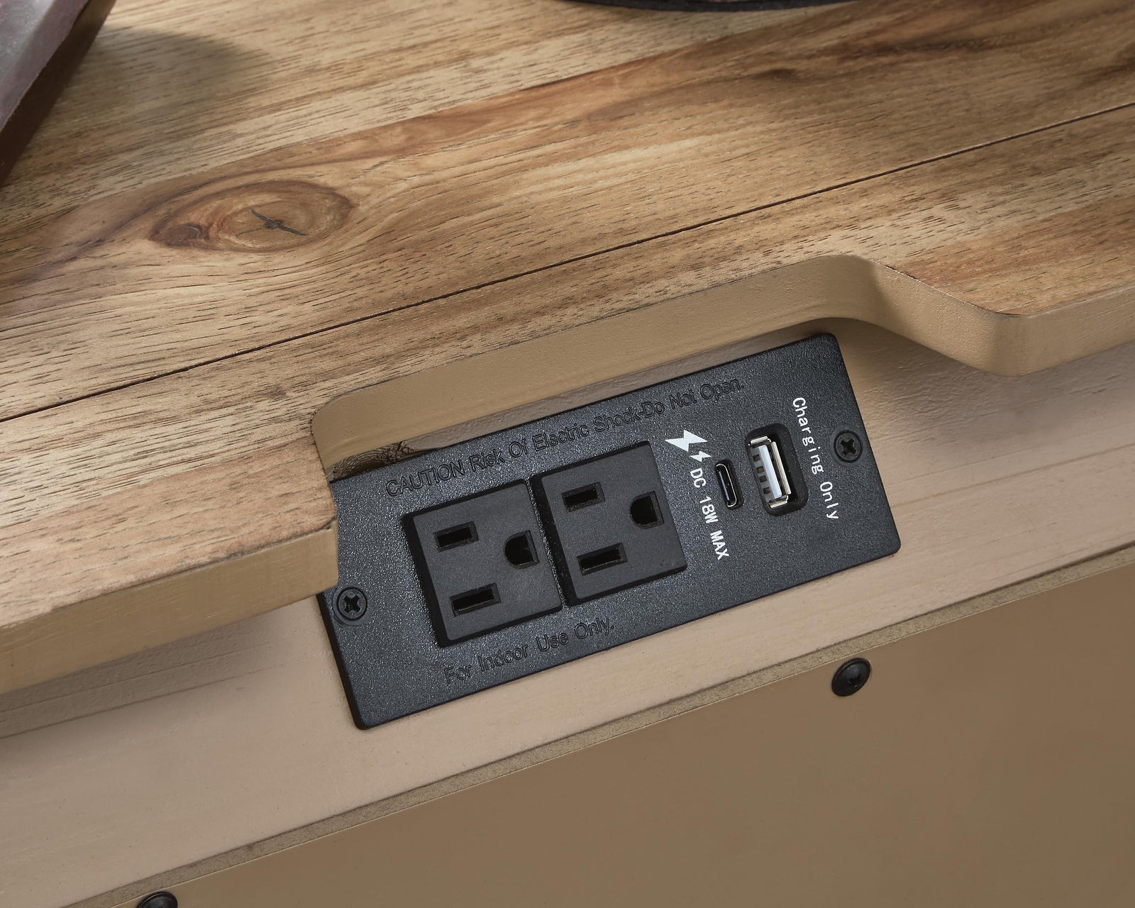 Ridgester Nightstand - Light Brown (B858-SI) - Image 6