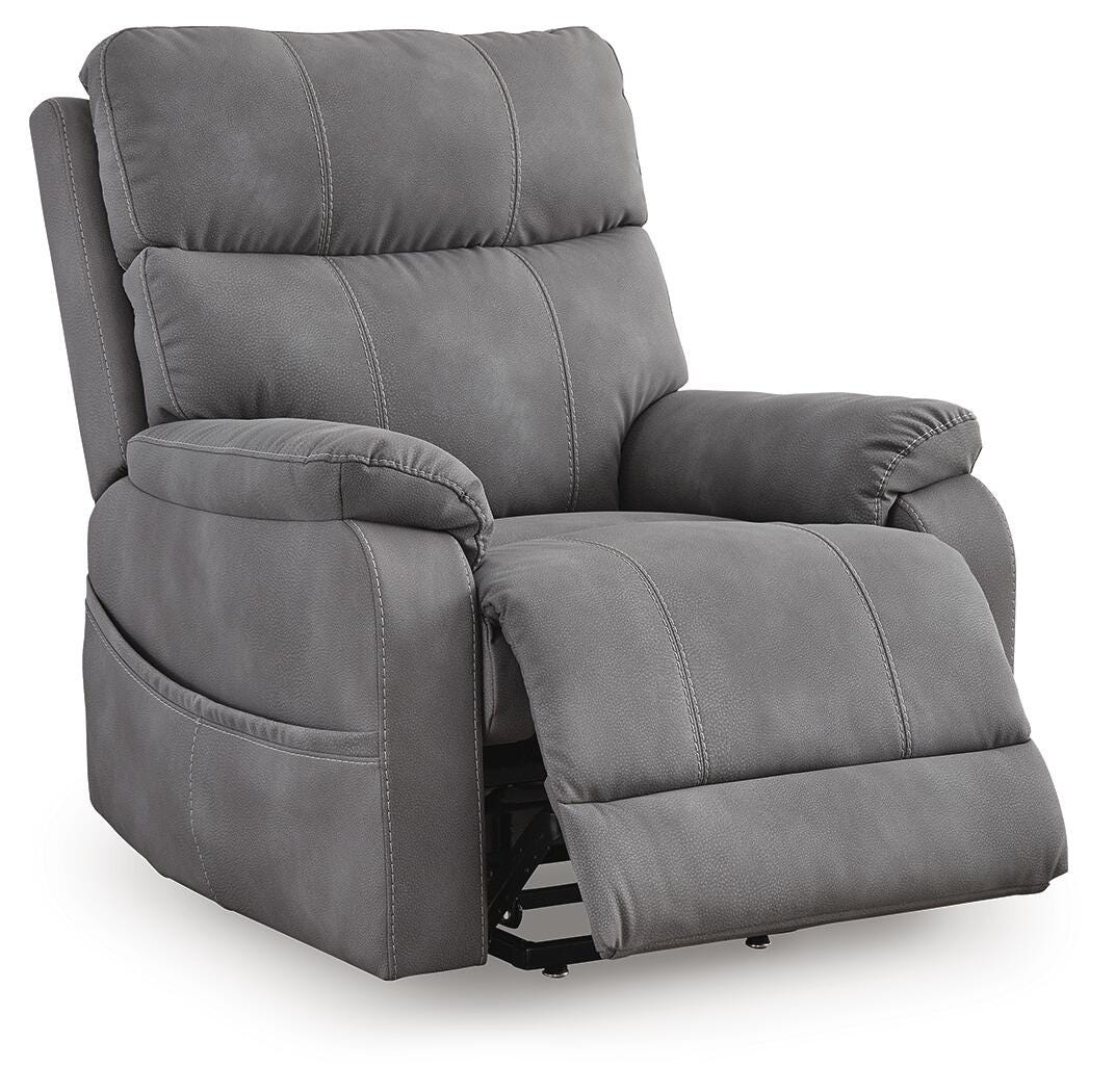 Next-Gen Durapella Power Lift Recliner (40708-SI) - Image 2