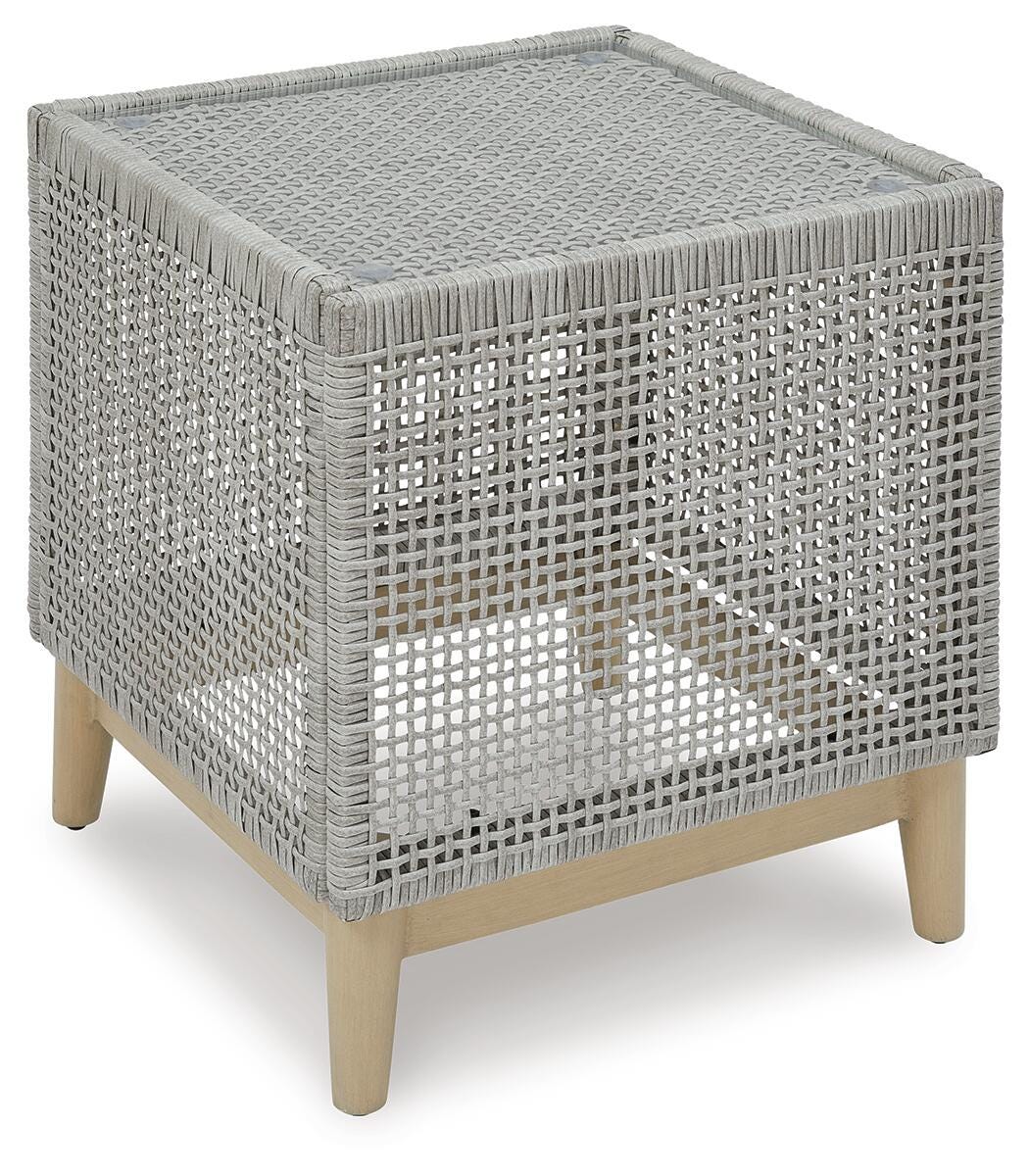 Seton Creek Outdoor Sofa with Cushion (P798-SI) - Image 5