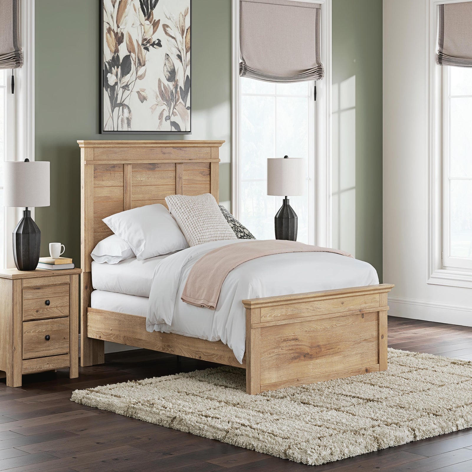 Makidern Full Panel Bed, Dresser and Mirror (PCB1170-SI) - Image 19