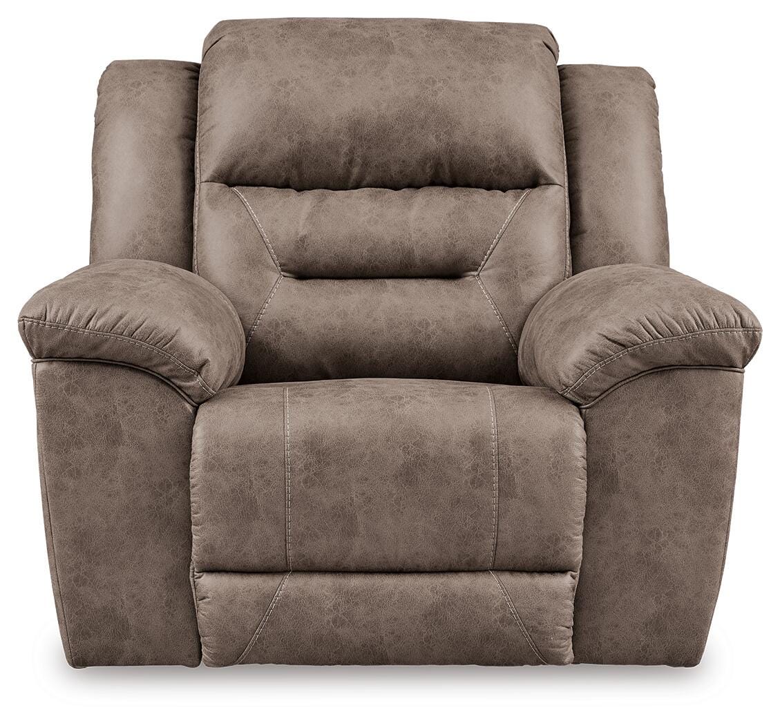 Stoneland Reclining Loveseat with Console (39905-SI) - Image 6