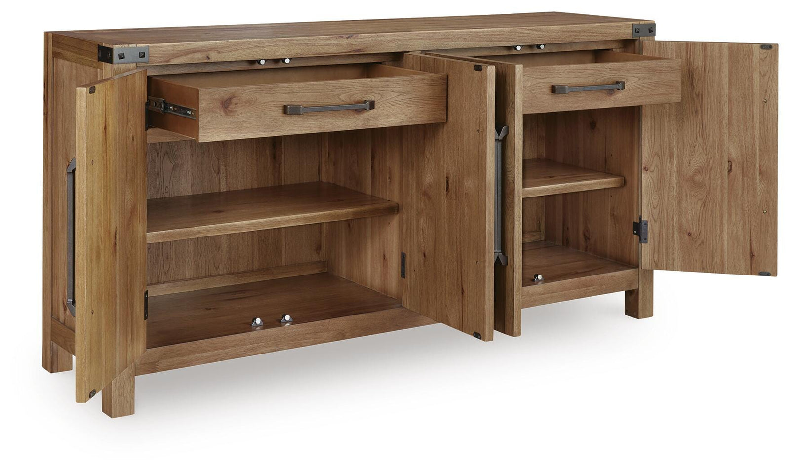Ridgester Dining Server (D858-SI) - Image 4