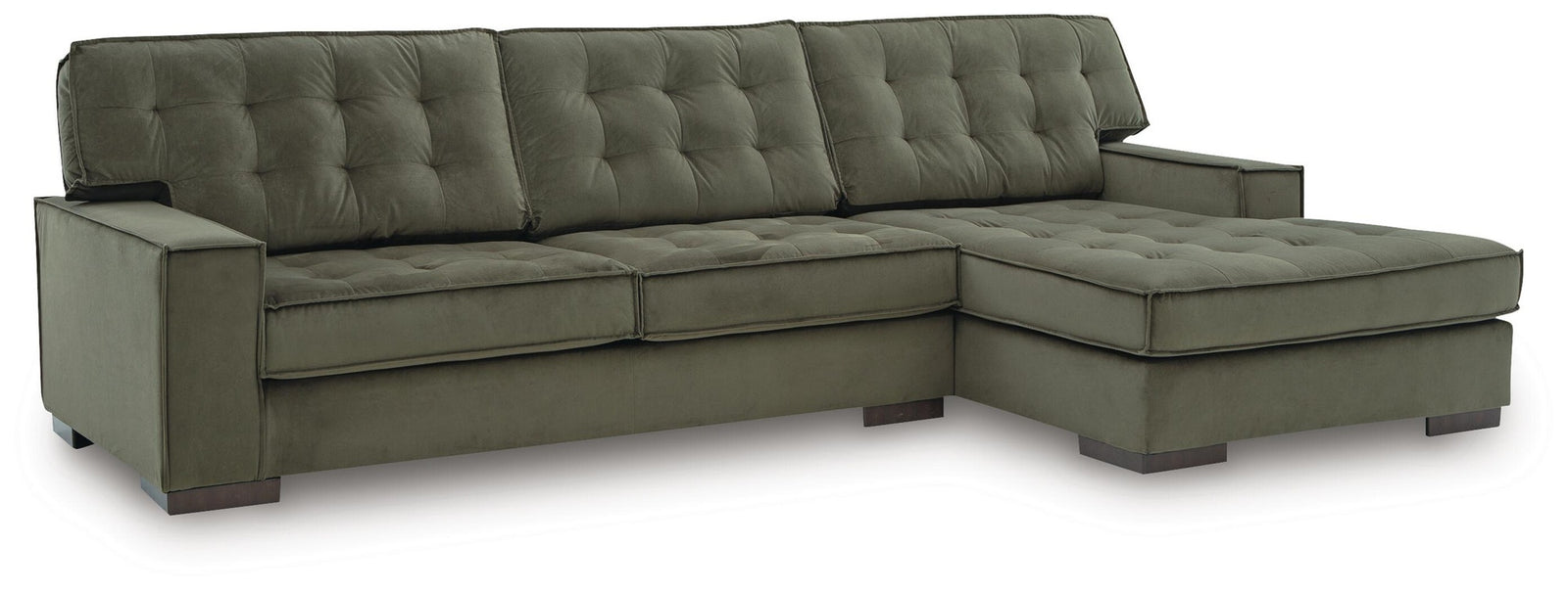 Caspian-Town 2-Piece Sectional with Chaise (PC61702-SI)