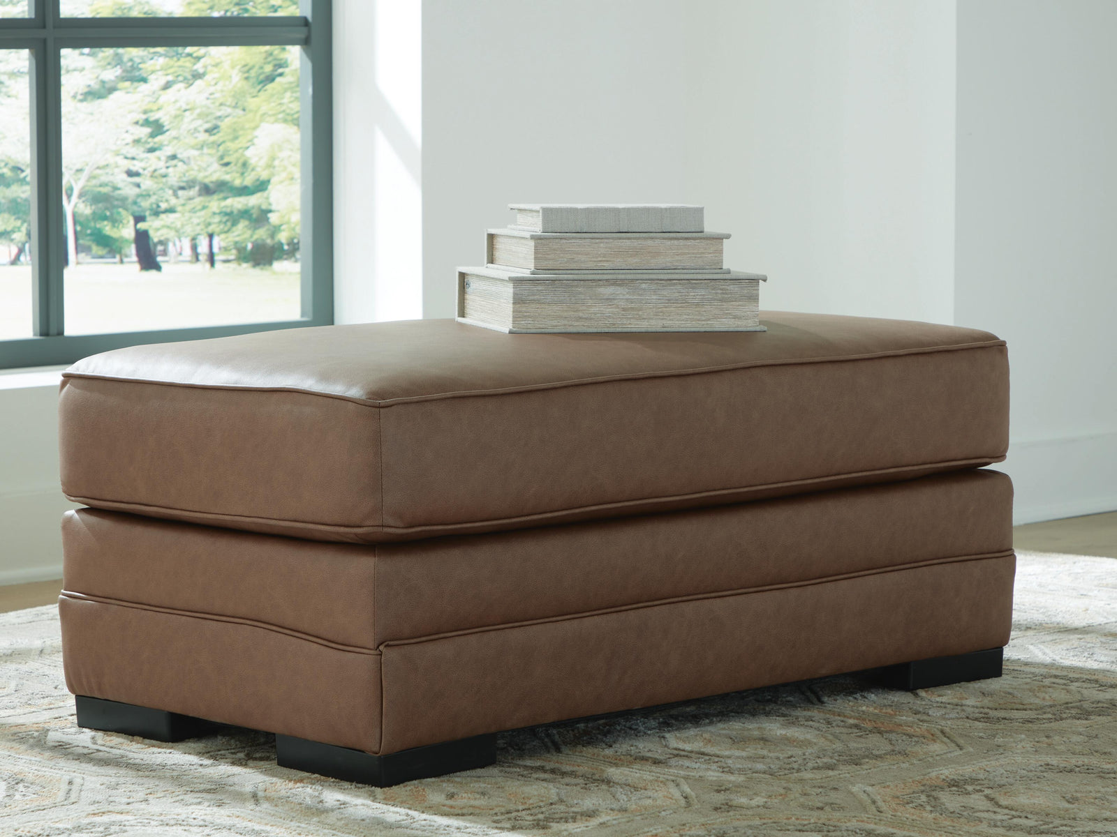 VillaCourt Ottoman (74909-SI) - Image 2