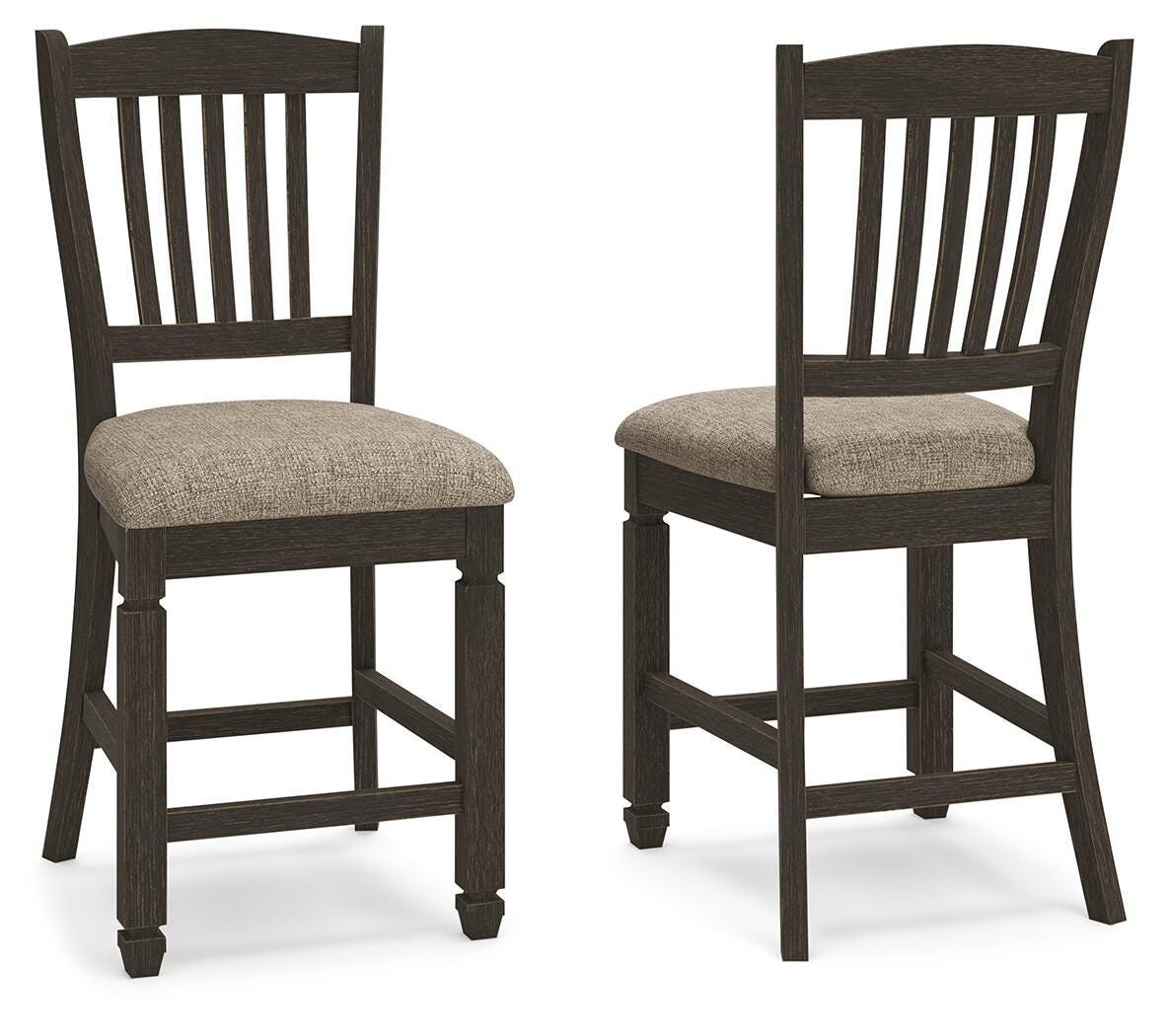 Tyler Creek Counter Height Bar Stool (Set of 2) (D736-SI)