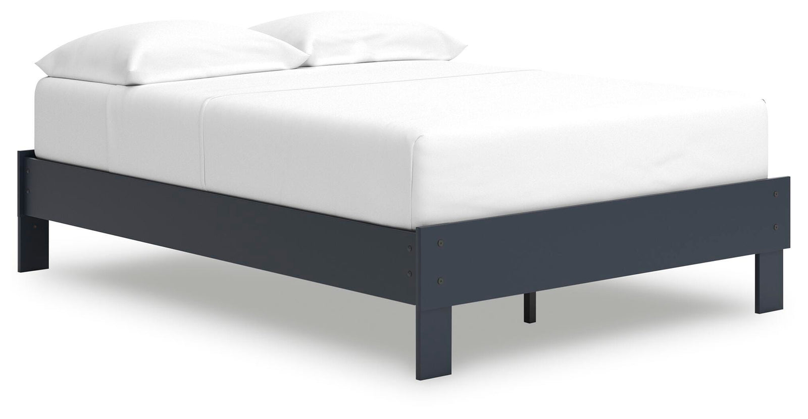 Simmenfort Platform Bed (Youth) - Navy Blue (EB1528-SI)