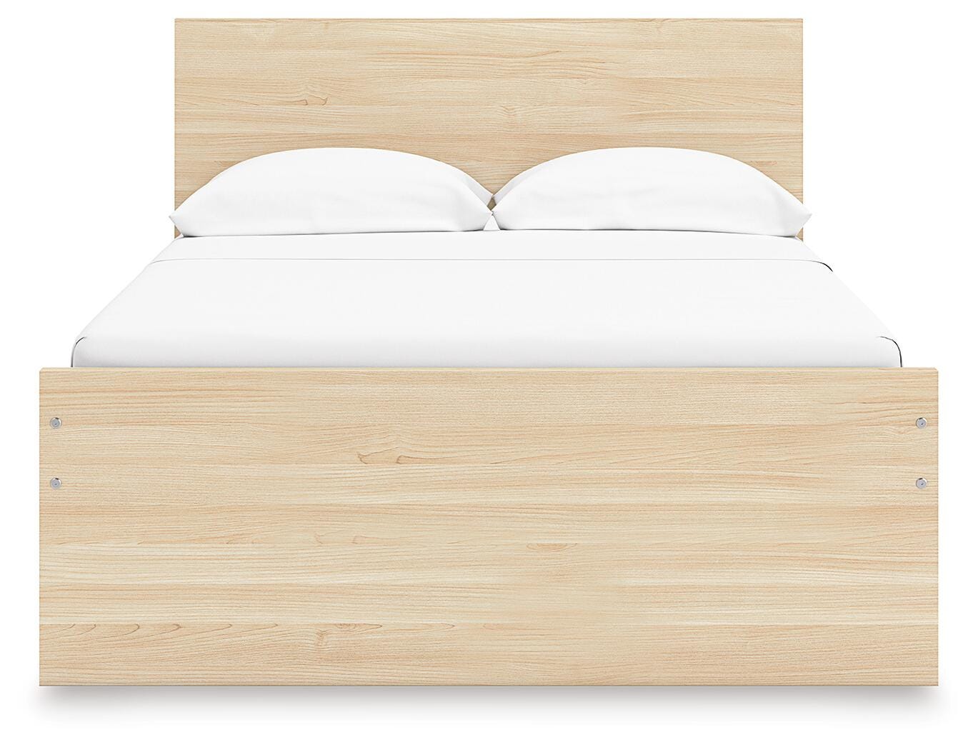 Onita Panel Platform Bed with 1 Side Storage (Youth) - Natural (EB9632-SI) - Image 4