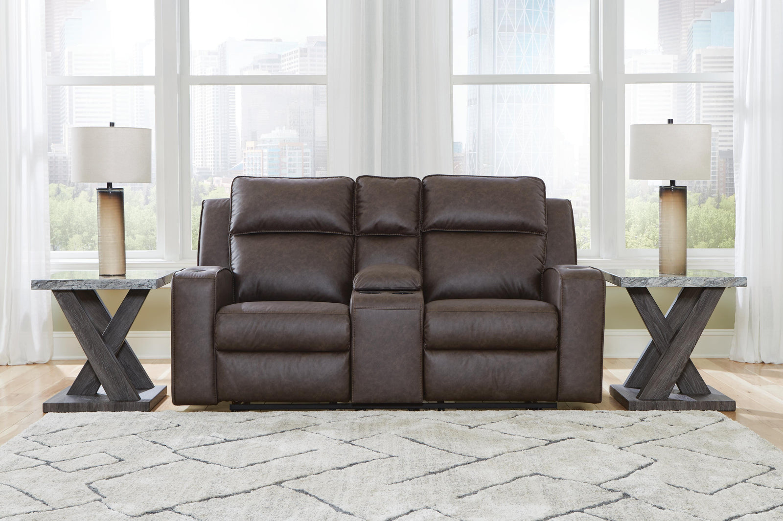 Lavenhorne Reclining Sofa, Loveseat and Recliner (63306-SI) - Image 25
