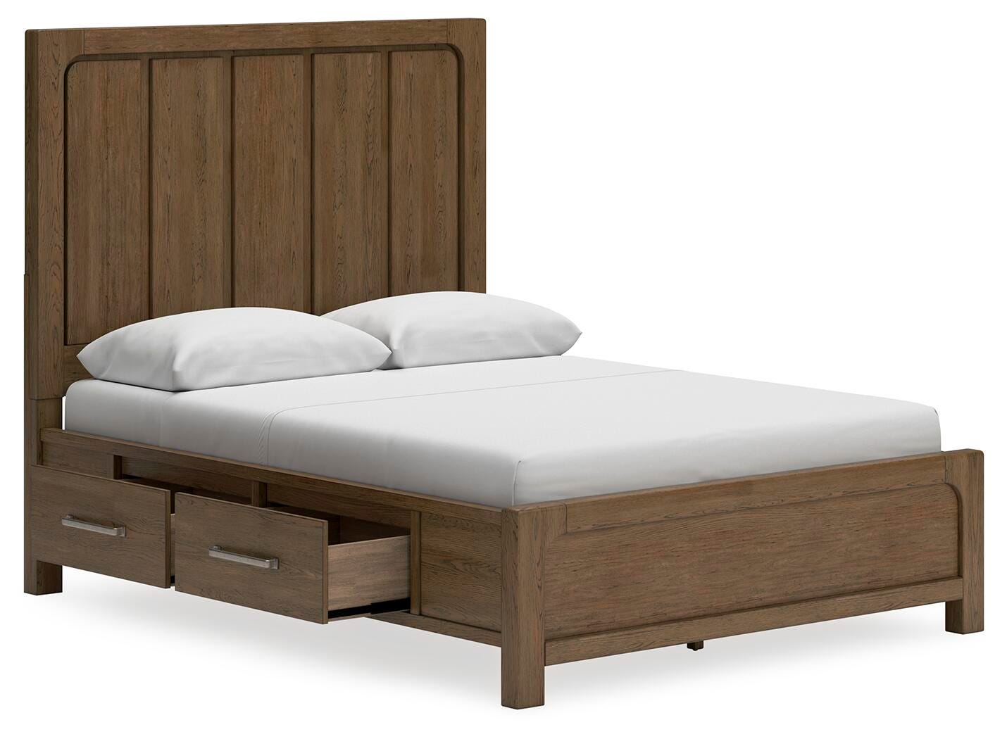 Cabalynn Panel Storage Bed, Dresser, Mirror and 2 Nightstands (B974-SI) - Image 11