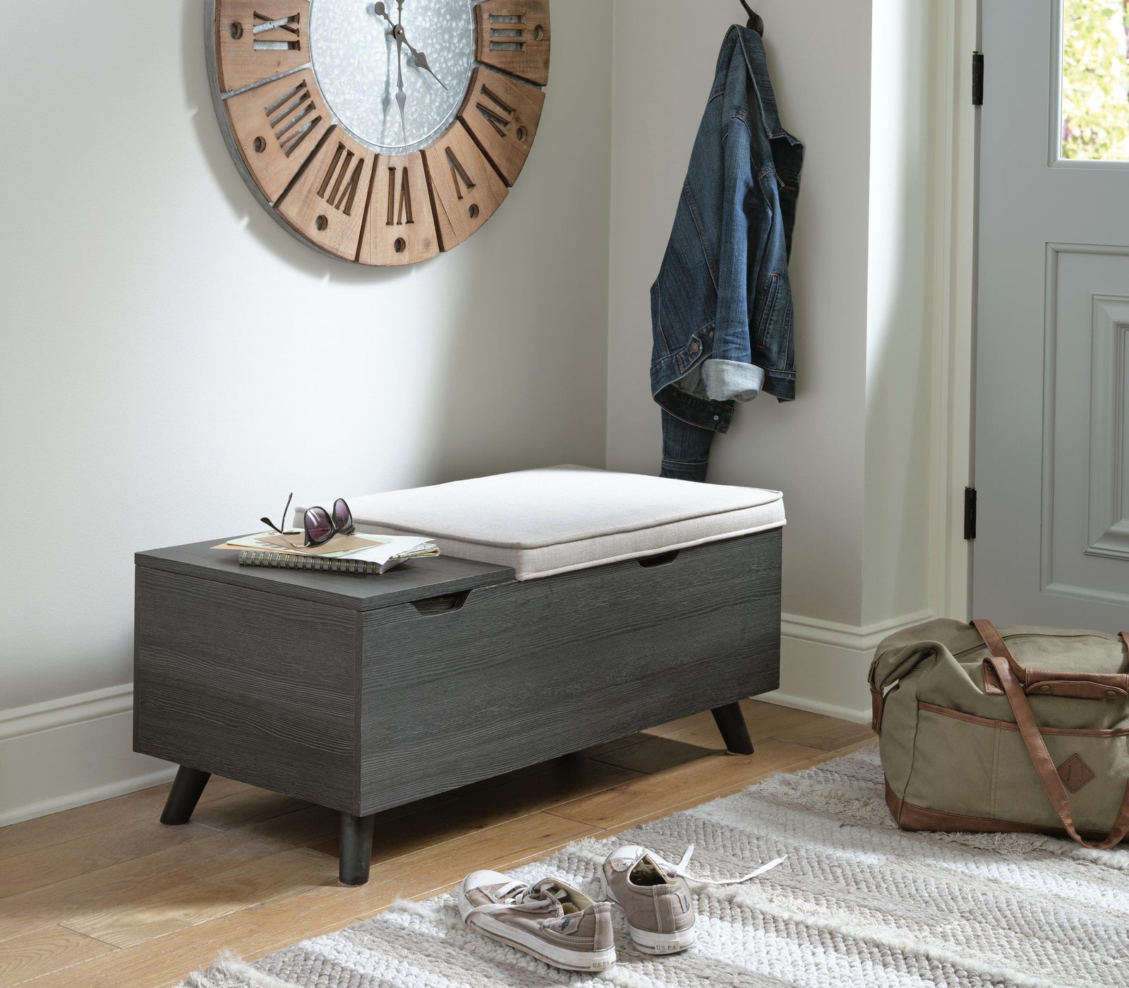 Yarlow Storage Bench (A3000321-SI) - Image 7