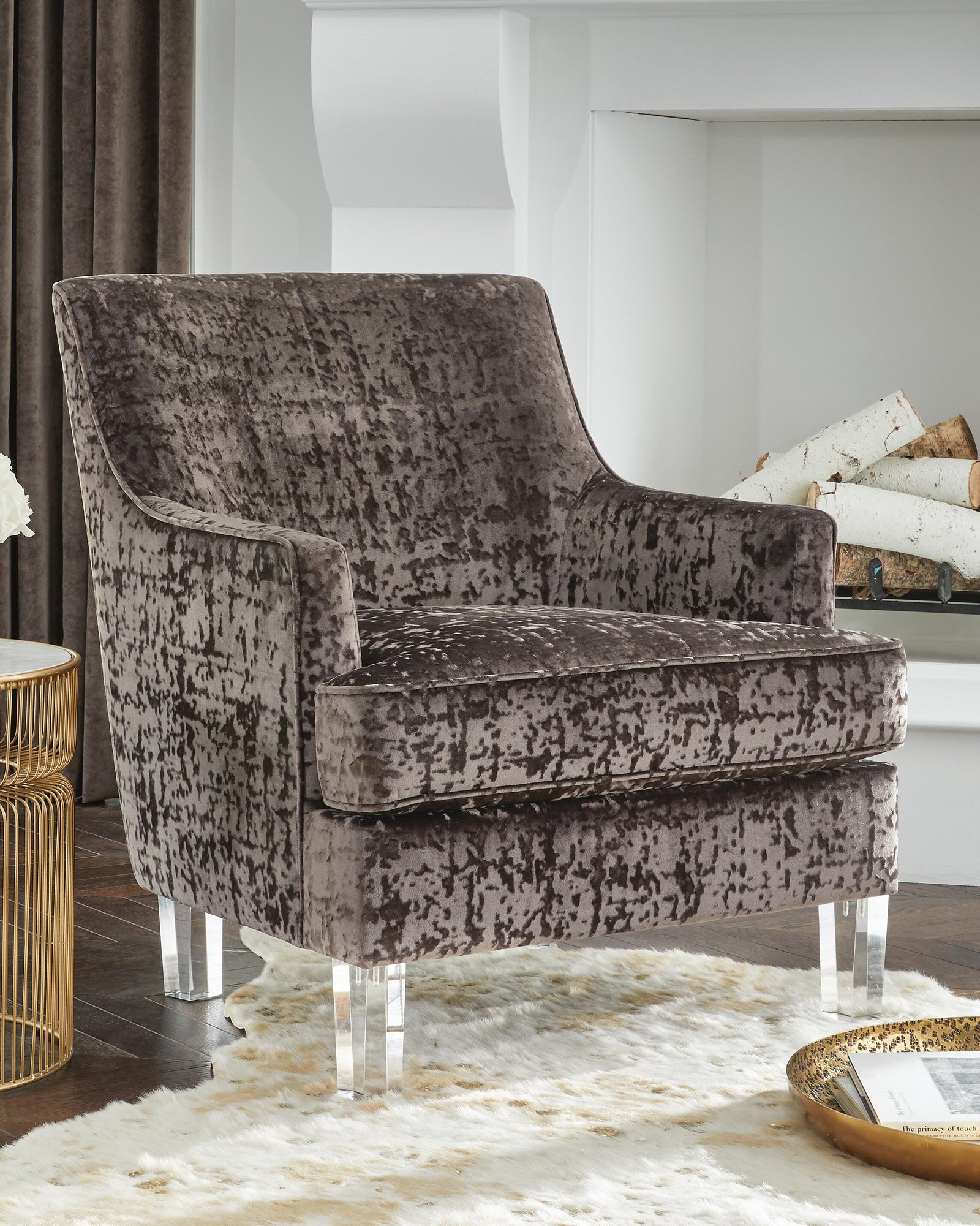 Gloriann Accent Chair (A3000106-SI) - Image 2