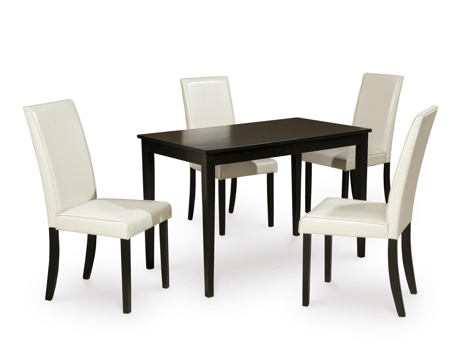 Kimonte Dining Table and 4 Chairs (D250-SI)