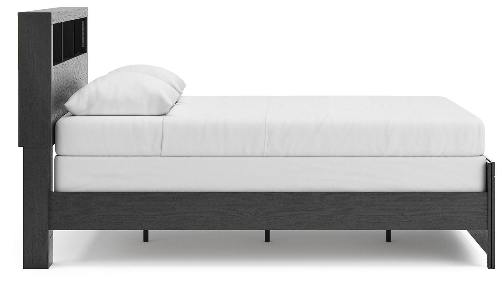 Broachmyn Queen Bookcase Bed, Chest and Nightstand (PCB1118-SI) - Image 11