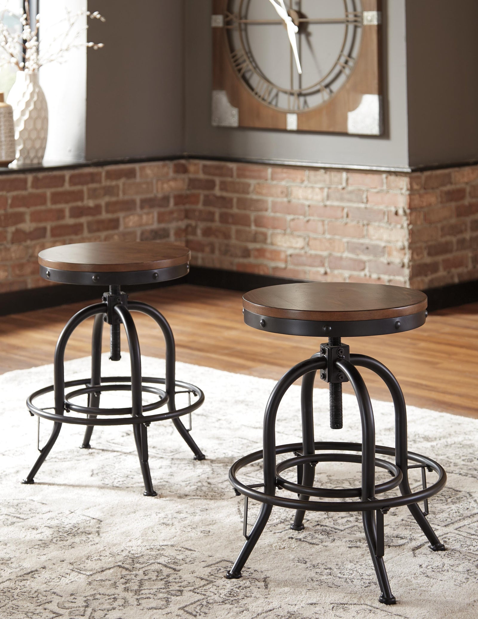 Valebeck Counter Height Dining Table and 4 Barstools (D546-SI) - Image 6