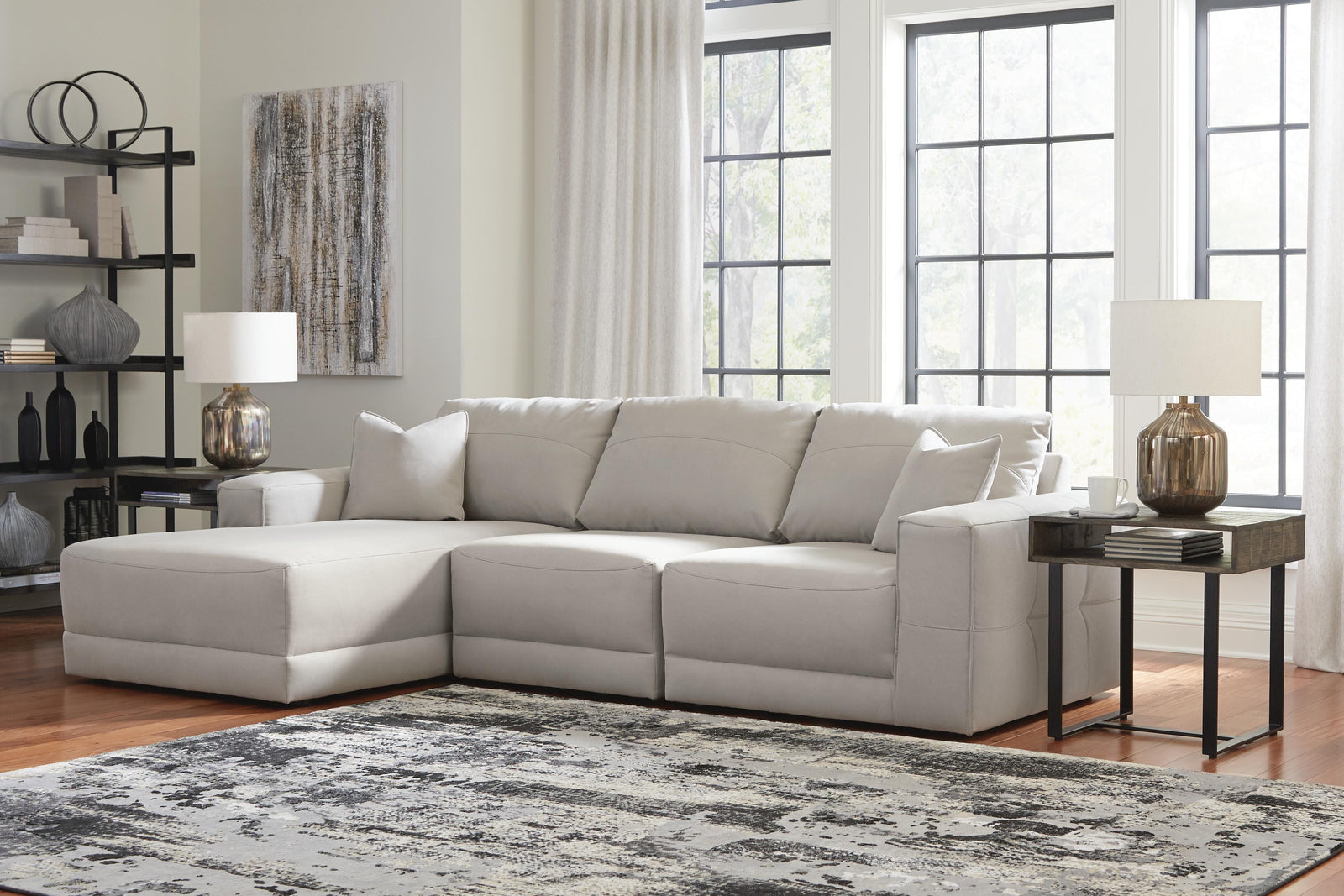 Next-Gen Gaucho 3-Piece Sectional Sofa with Chaise (18304-SI) - Image 3