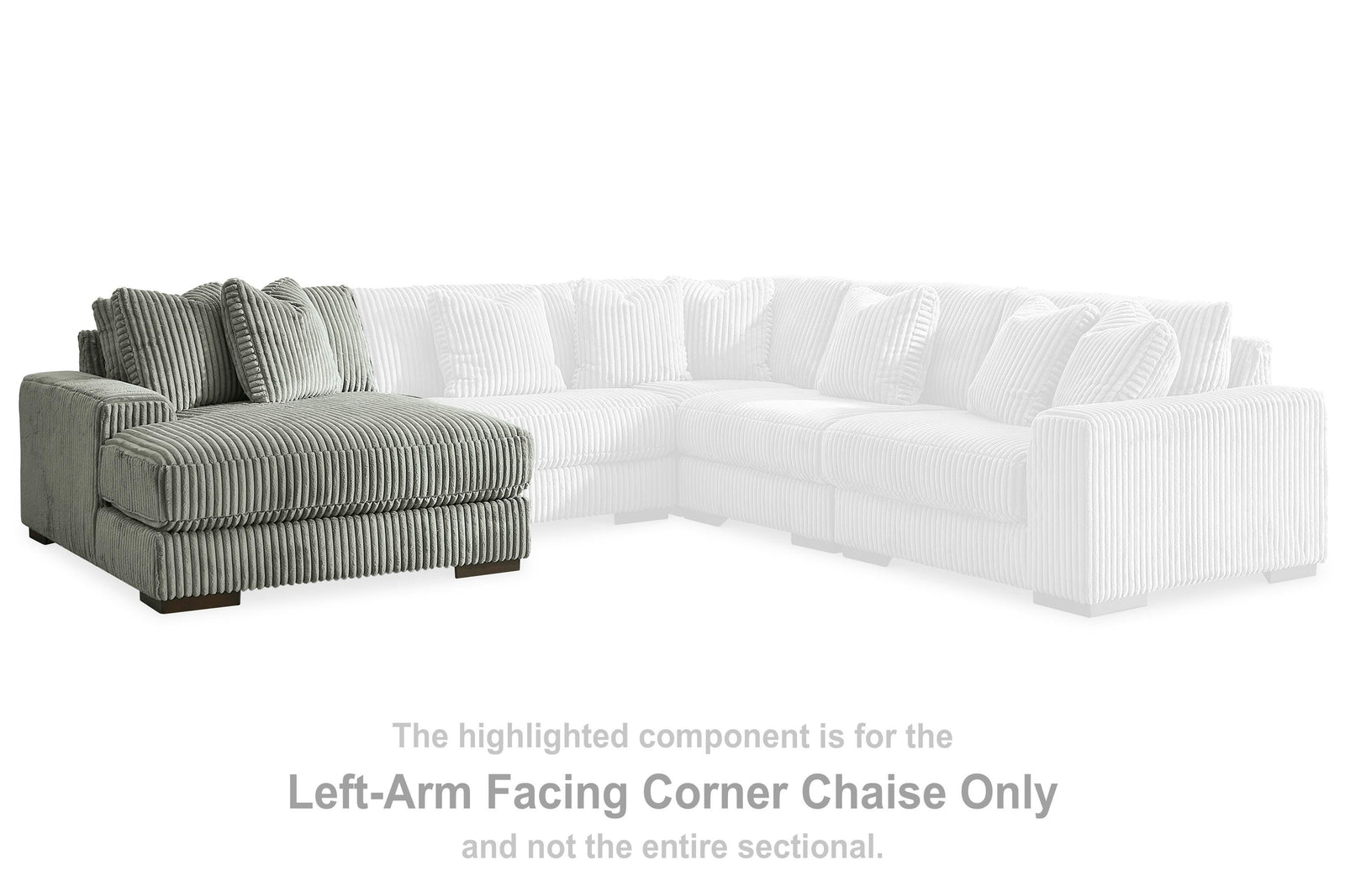 Lindyn Left-Arm Facing Corner Chaise (21105-SI) - Image 34