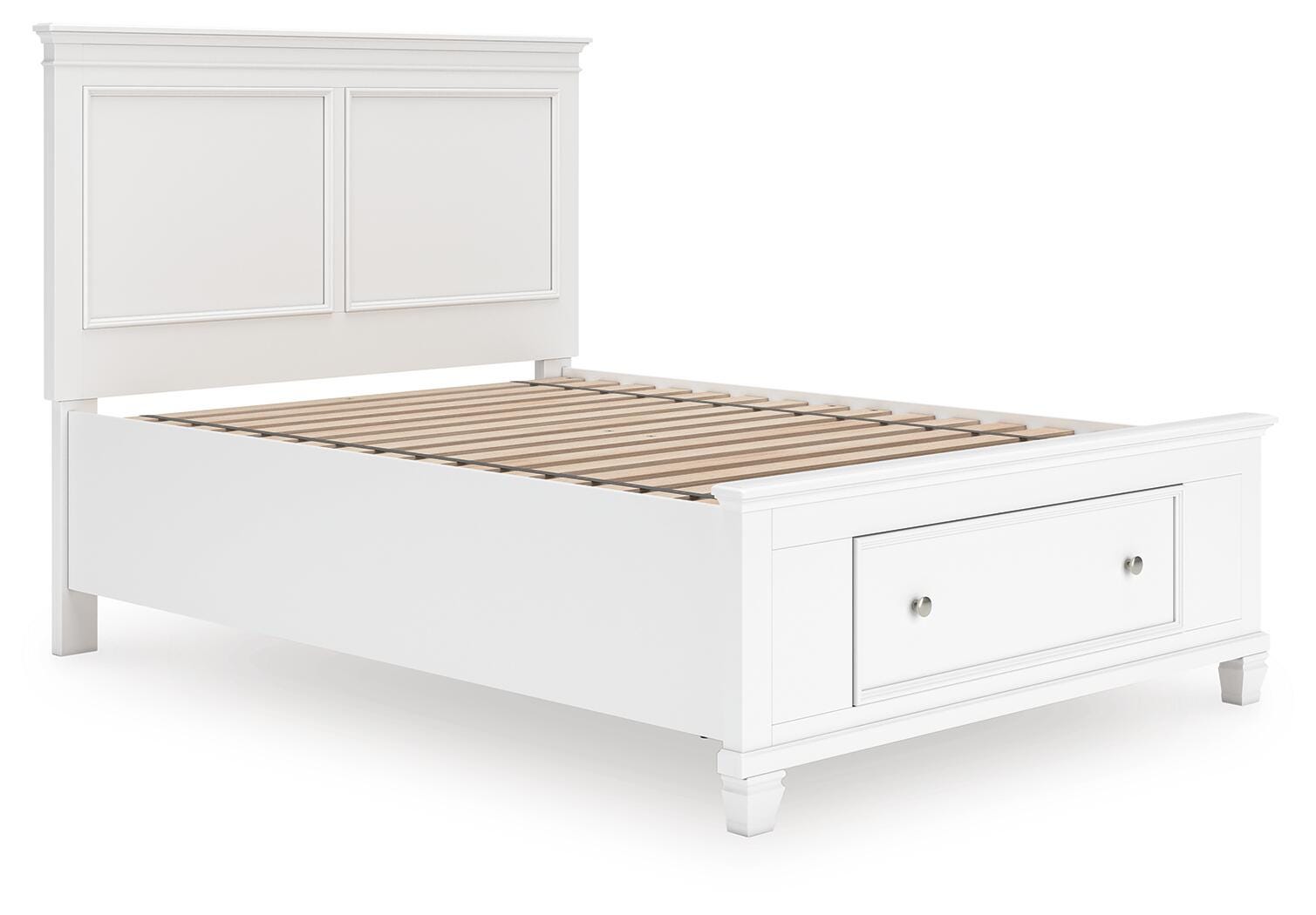 Fortman Panel Storage Bed (Youth) - White (B680-SI) - Image 2