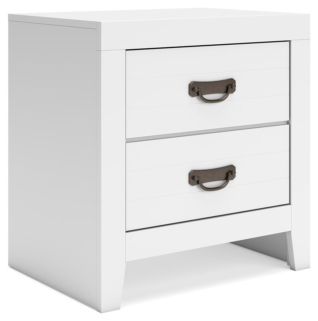 Binterglen Panel Bed, Dresser, Chest and 2 Nightstands (B427-SI) - Image 24
