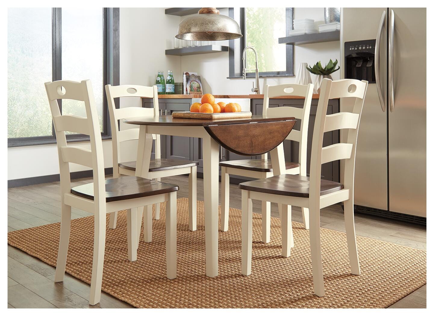 Woodanville Dining Table with 4 Chairs (D335-SI) - Image 2