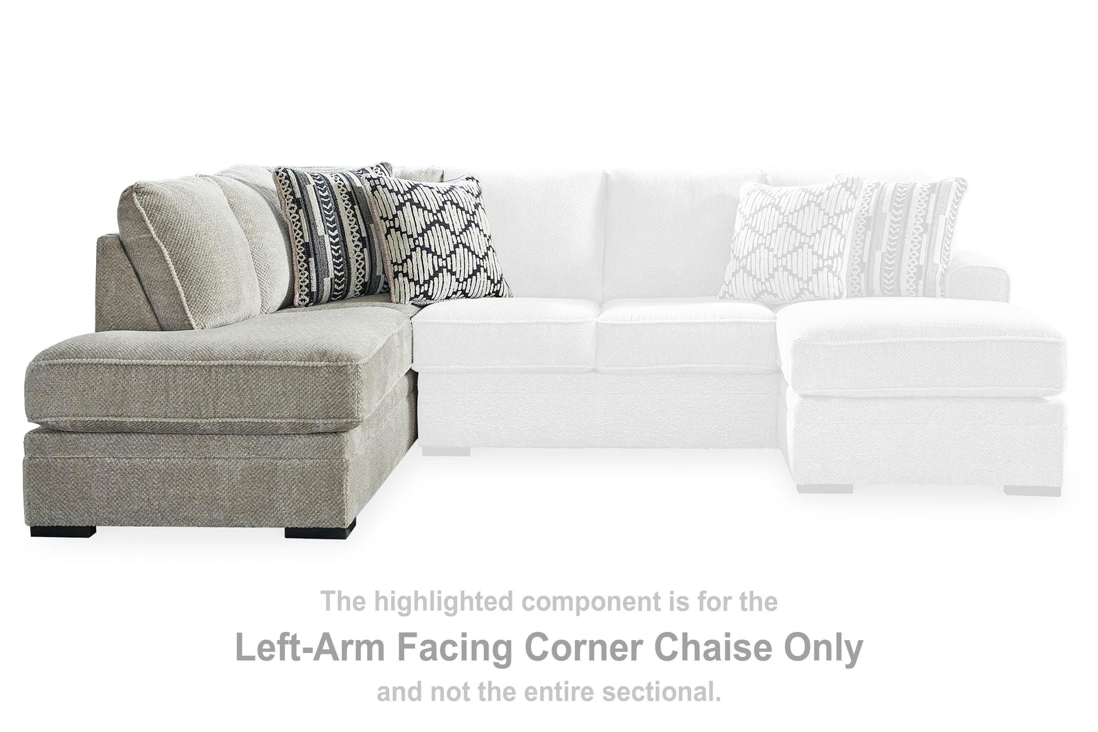 Calnita Left-Arm Facing Sofa Chaise (20502-SI) - Image 16