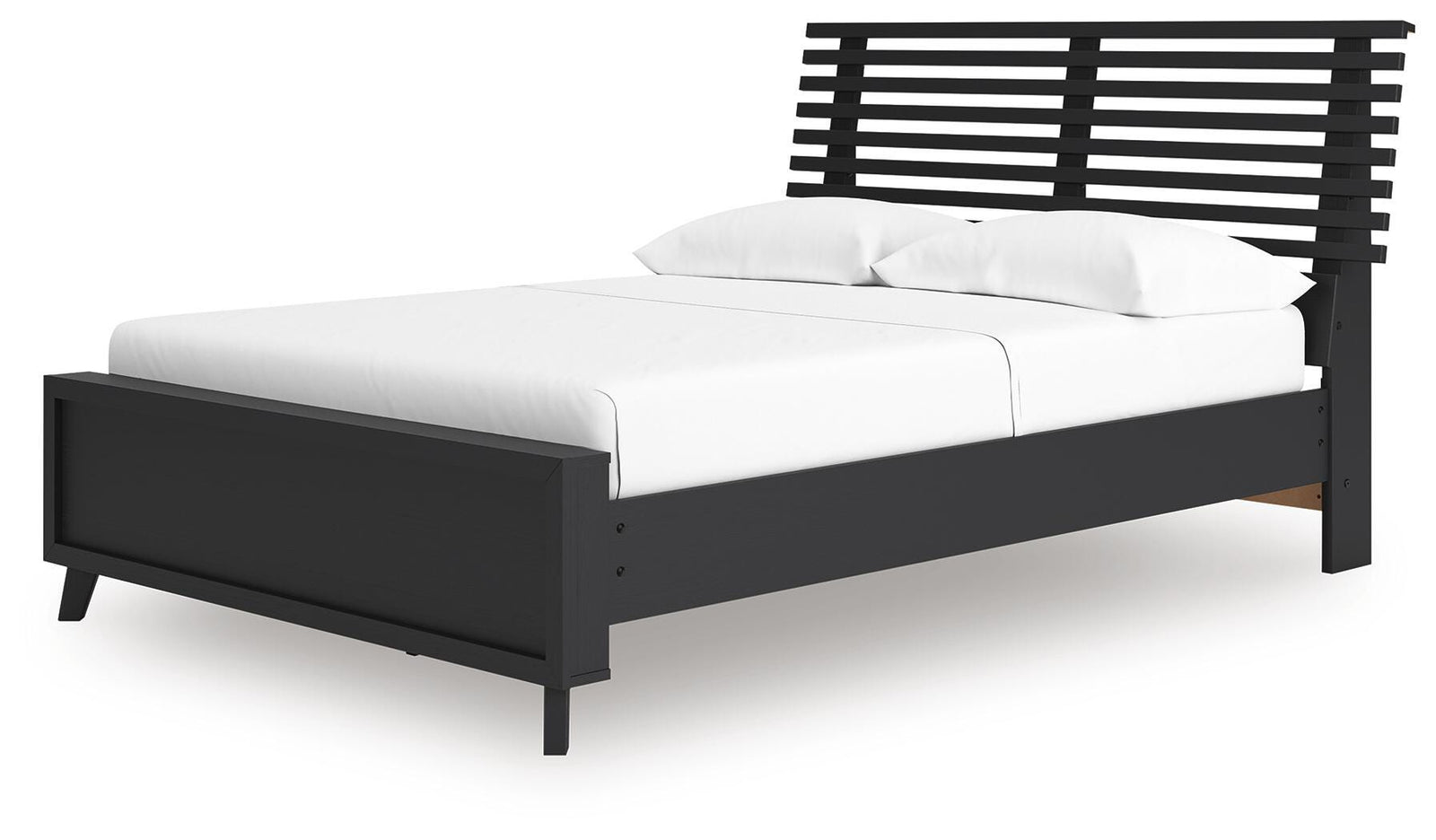 Danziar Slat Panel Bed (Youth) - Black (B1013-SI) - Image 4
