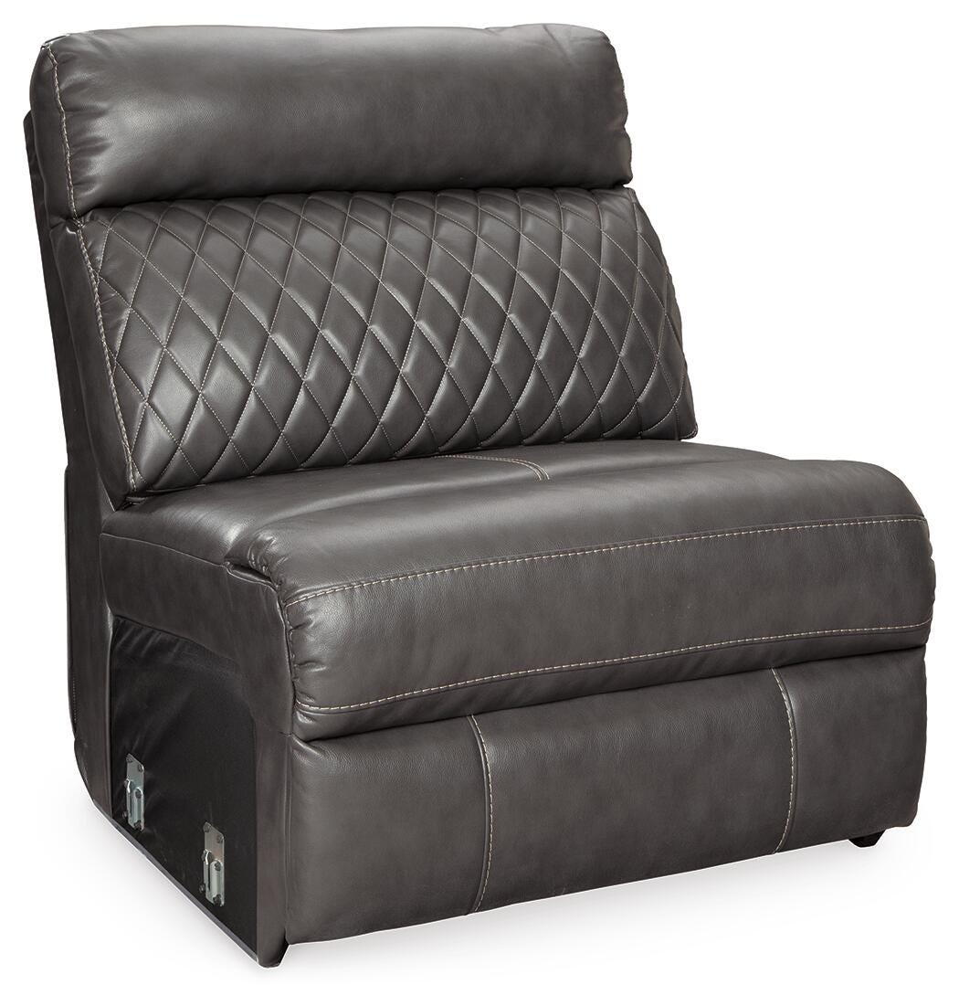 Samperstone Armless Chair (55203-SI) - Image 2