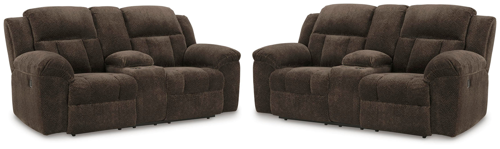 Frohn Set of 2 Reclining Loveseats (37407-SI)