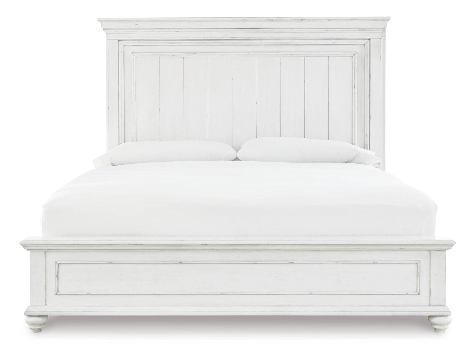 Kanwyn Panel Bed - Whitewash (B777-SI) - Image 6