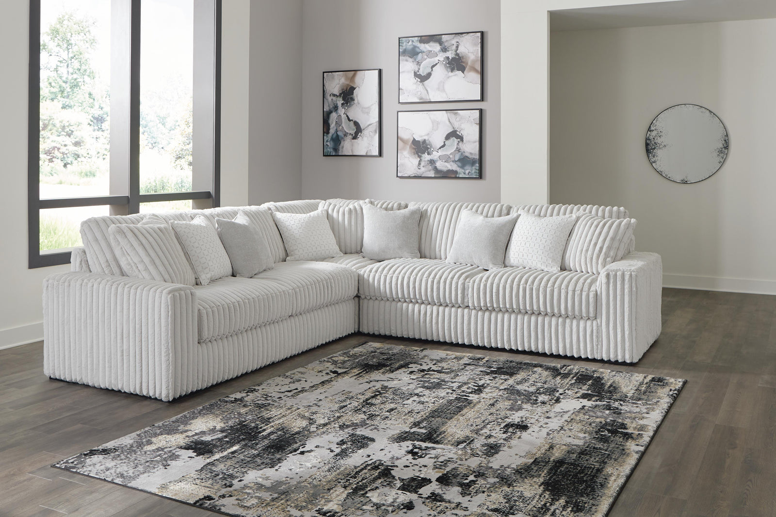 Stupendous 3-Piece Sectional (25903-SI) - Image 4