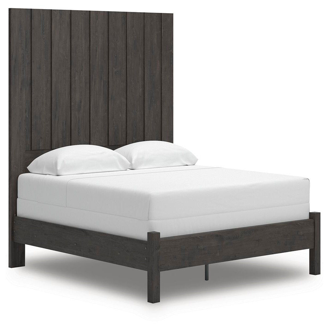 Fraluna King Panel Bed (PCB3370-SI)