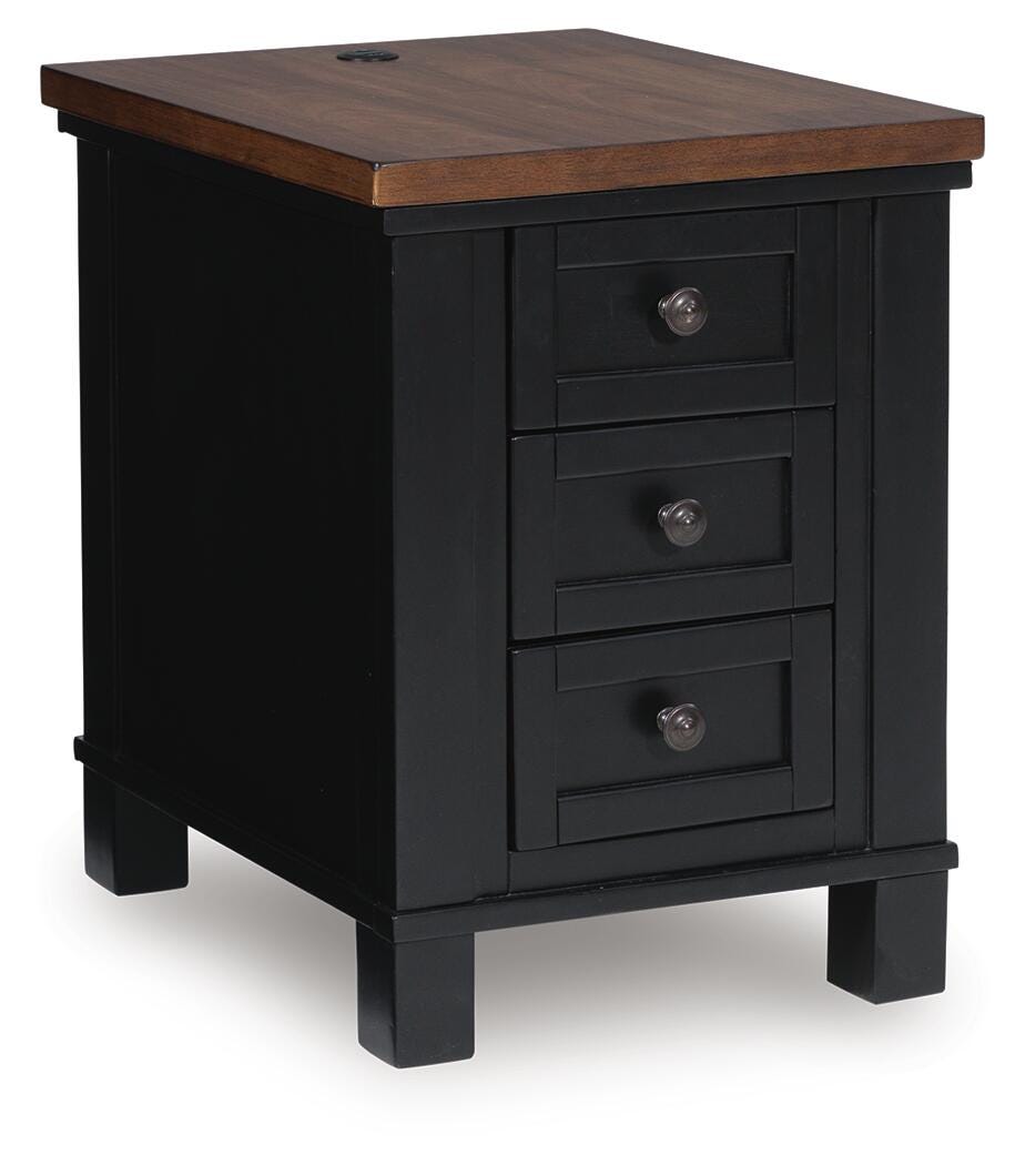 Wildenauer Lift-top Coffee Table and 2 Chairside End Tables (T664-SI) - Image 3
