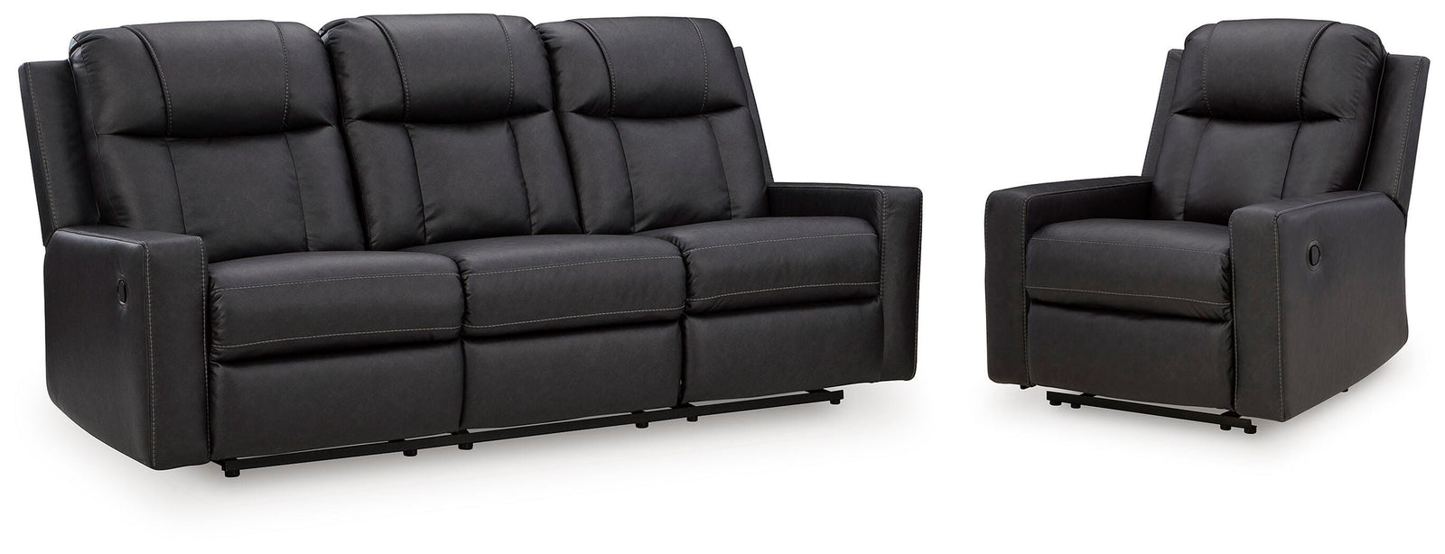 Mackmenville Reclining Sofa and Recliner (74713-SI)