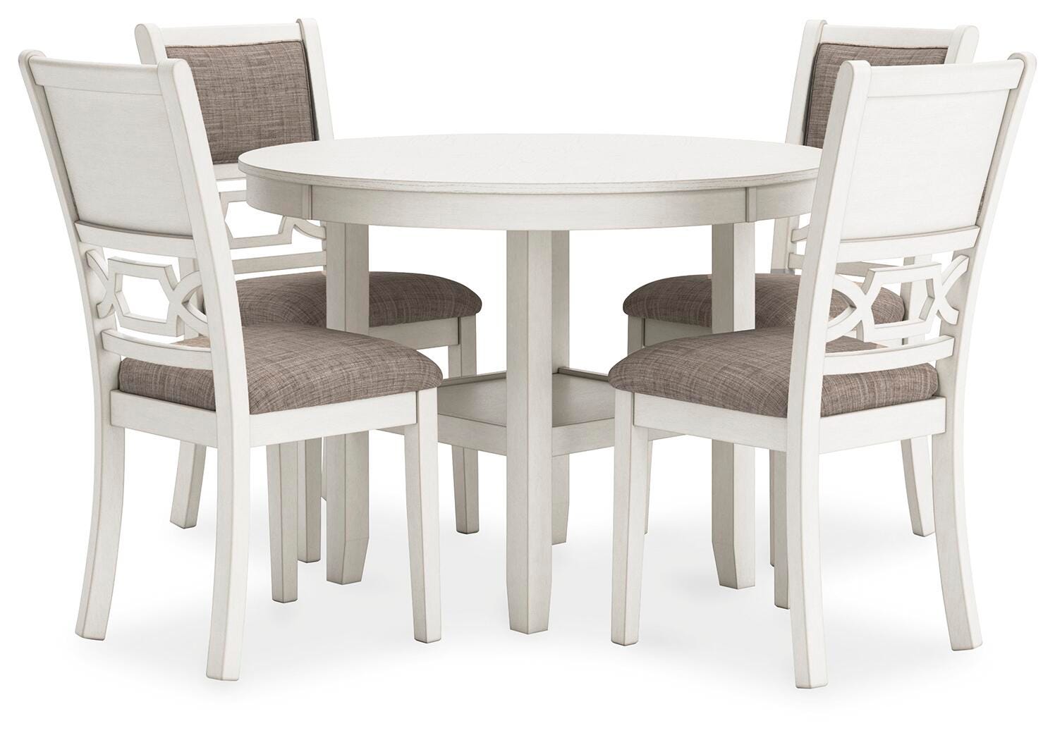 Erinberg Dining Table and 4 Chairs (Set of 5) (D423-SI)