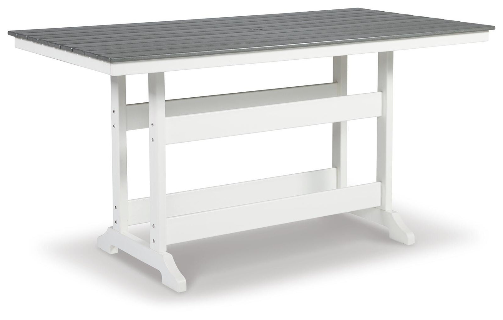 Transville Outdoor Counter Height Dining Table with 4 Barstools (P210-SI) - Image 2