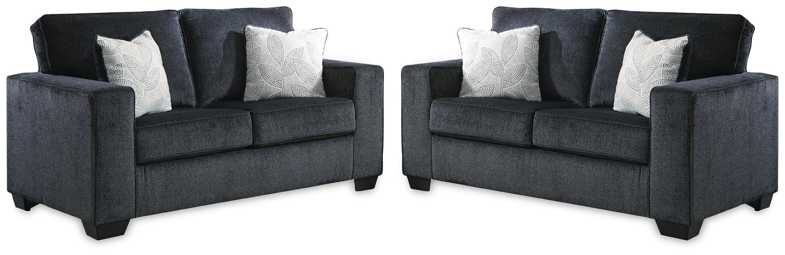 Altari Set of 2 Loveseats (87213-SI)