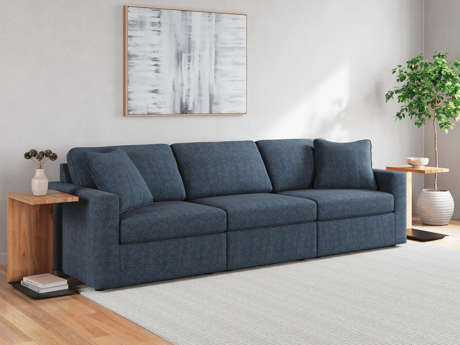 Modmax 3-Piece Sectional Sofa and 2-Piece Sectional Loveseat (92121-SI) - Image 12
